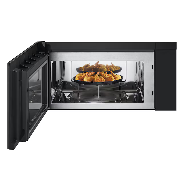 LG 1.7-cu ft Air Fry 29.94-in Over-the-Range Convection Microwave with Sensor Cooking (PrintProof Black Stainless Steel), MHEC1737D *HD2507, Retail: $1,149.00, FINAL PRICE: $549.99 + TAX