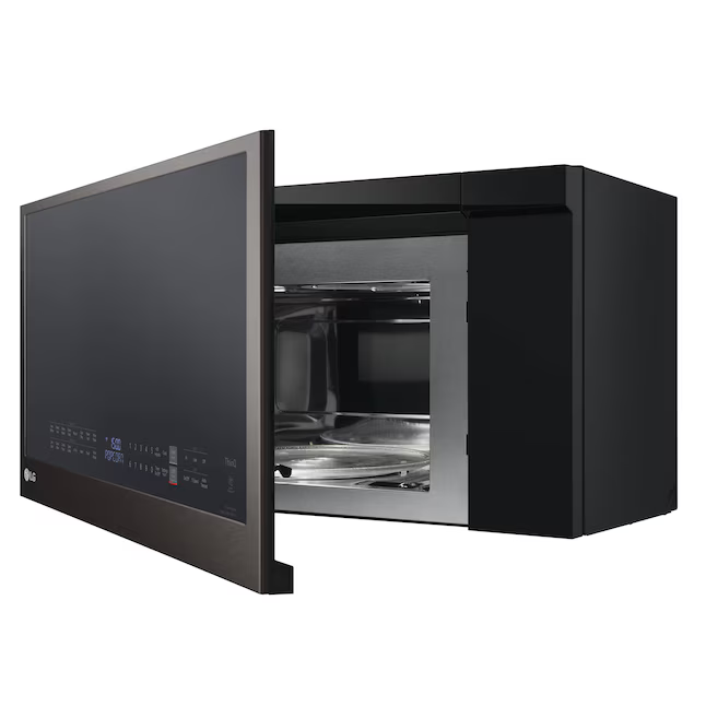 LG 1.7-cu ft Air Fry 29.94-in Over-the-Range Convection Microwave with Sensor Cooking (PrintProof Black Stainless Steel), MHEC1737D *HD2507, Retail: $1,149.00, FINAL PRICE: $549.99 + TAX