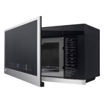 LG ExtendaVent 2.1-cu ft Over-the-Range Microwave with Sensor Cooking (PrintProof Stainless Steel), MVEL2137F *JR, Retail: $799.00, FINAL PRICE: $399.99 + TAX