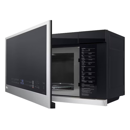 LG ExtendaVent 2.1-Cu. Feet 29.88-Inches Over-the-Range Microwave with Sensor Cooking ( PrintProof Stainless Steel ), MVEL2137F *JR2502