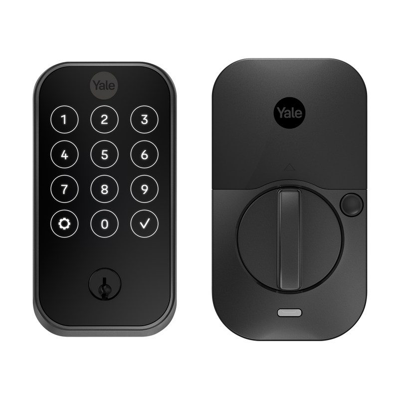 Yale Assure Lock 2 Black Suede Smart Bluetooth Touchscreen Keypad Electronic Deadbolt Lock