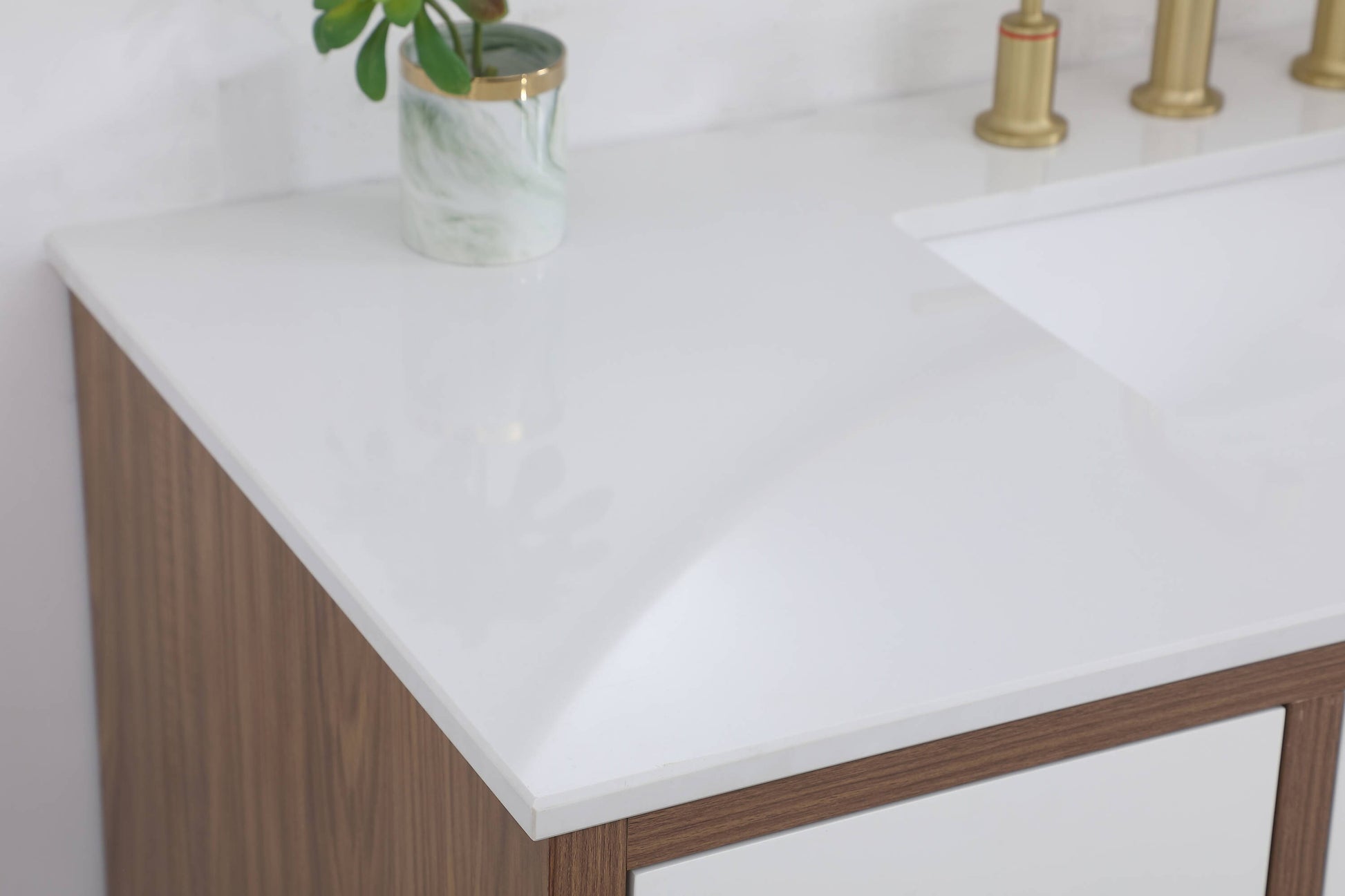 Ever Living Fawn 48-Inch Single Sink Vanity in Natural White with a Countertop, VF41048WH, FINAL PRICE: $699.99 + TAX [FBM-130]