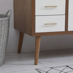 Ever Living Fawn 48-Inch Single Sink Vanity in Natural White with a Countertop, VF41048WH, FINAL PRICE: $699.99 + TAX [FBM-130]
