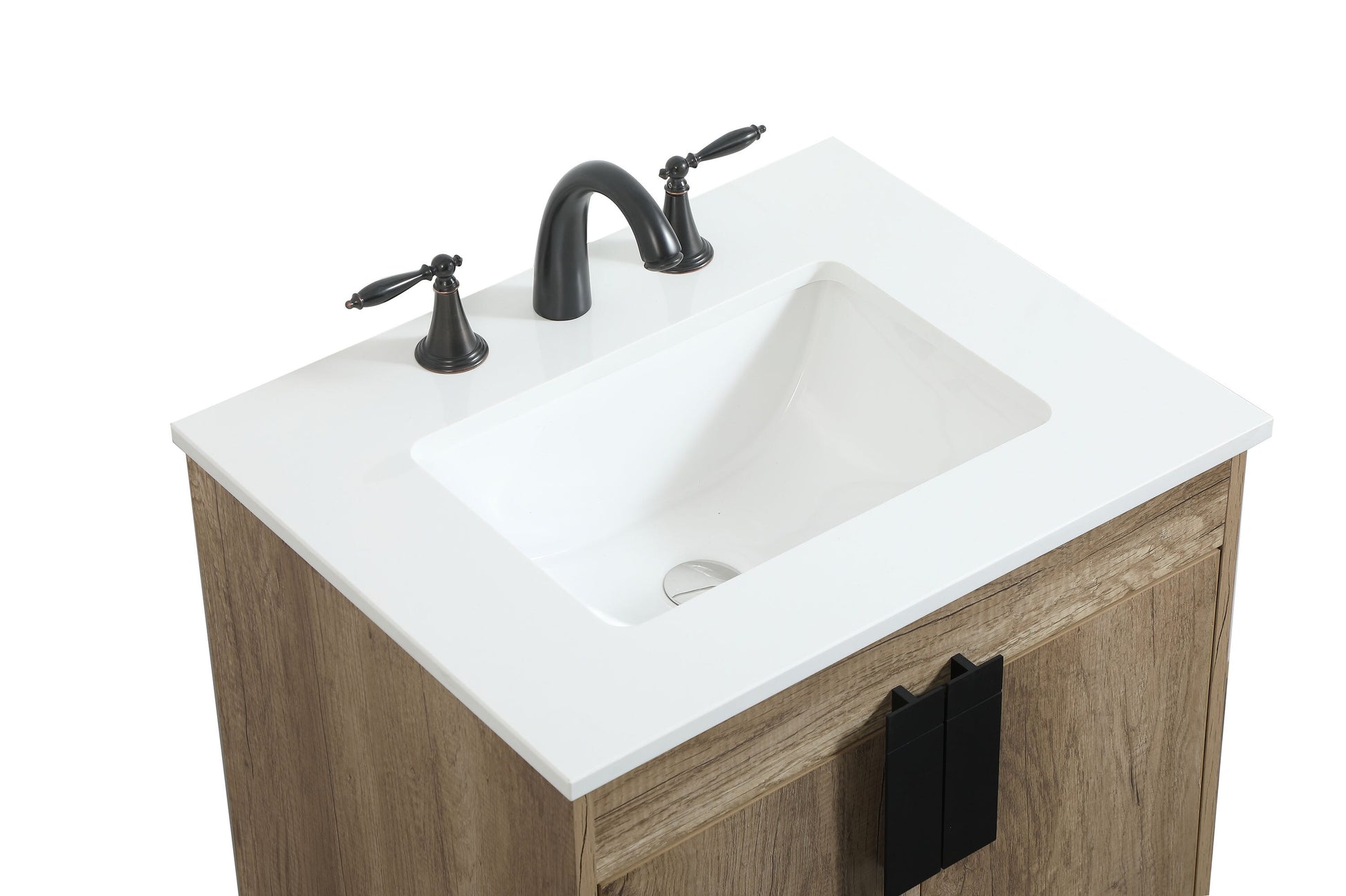 Ever Living Grace 24-Inch Single Sink Vanity in Mango Wood with a Countertop, VF48824MW, FINAL PRICE: $399.99 + TAX [FBM-147]