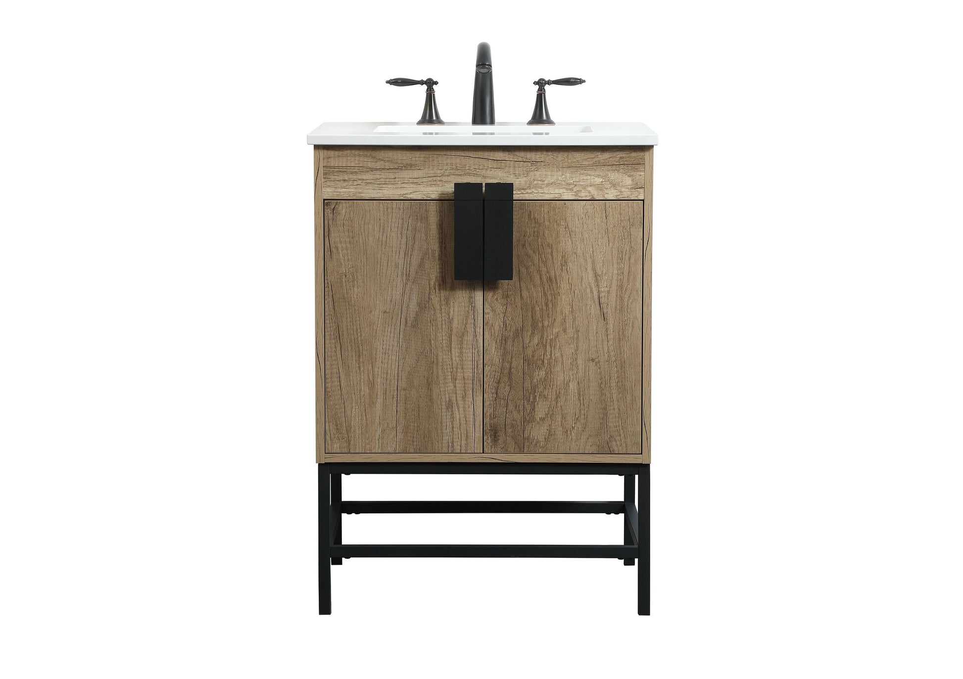 Ever Living Grace 24-Inch Single Sink Vanity in Mango Wood with a Countertop, VF48824MW, FINAL PRICE: $399.99 + TAX [FBM-147]