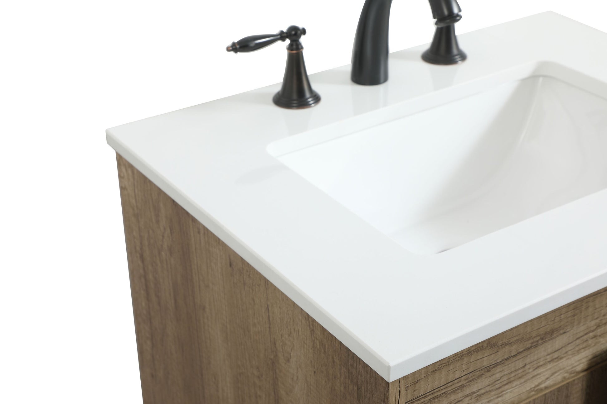 Ever Living Grace 24-Inch Single Sink Vanity in Mango Wood with a Countertop, VF48824MW, FINAL PRICE: $399.99 + TAX [FBM-147]
