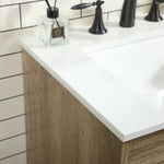 Ever Living Grace 24-Inch Single Sink Vanity in Mango Wood with a Countertop, VF48824MW, FINAL PRICE: $399.99 + TAX [FBM-147]