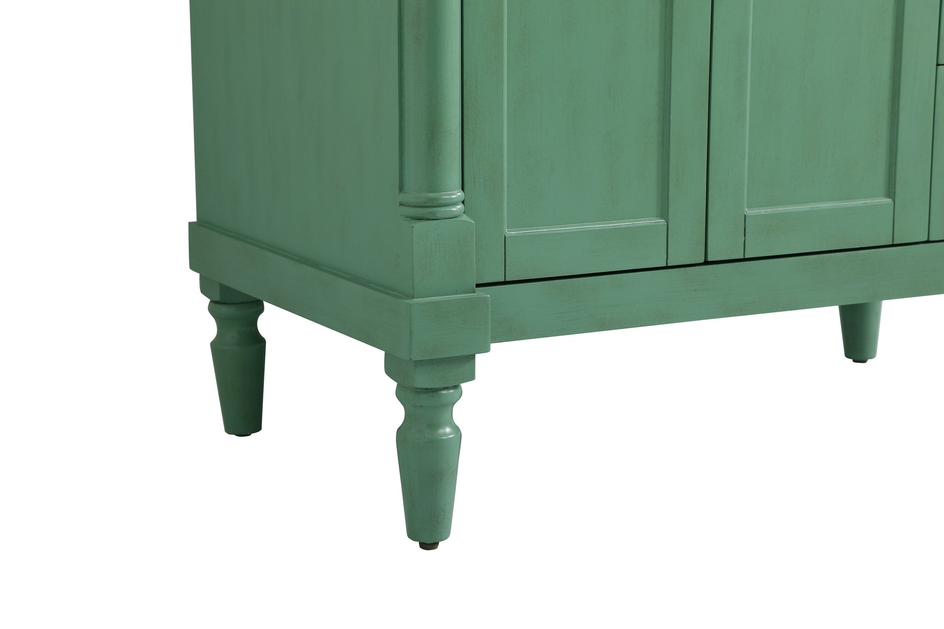 Ever Living Charlie 36-Inch Single Sink Vanity in Vintage Mint with a White And Brown Vein Marble Countertop, VF12336VM-VW, FINAL PRICE: $599.99 + TAX [FBM-134]