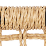 Origin 21 Clairmont Set of 4 Wicker Black Steel Frame Stationary Dining Chair with Cream Cushioned Seat, LG-22028-DC 5106704 *HD2509, Retail: $386.00, FINAL PRICE: $249.99 + TAX