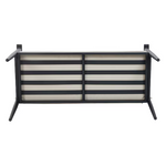 Summit Lane Charlee 50-in W x 33.86-in H Wicker Steel Love Seat Bench, 22044-R1   5106733  *HD2409, Retail: $224, FINAL PRICE: $139.99 + TAX