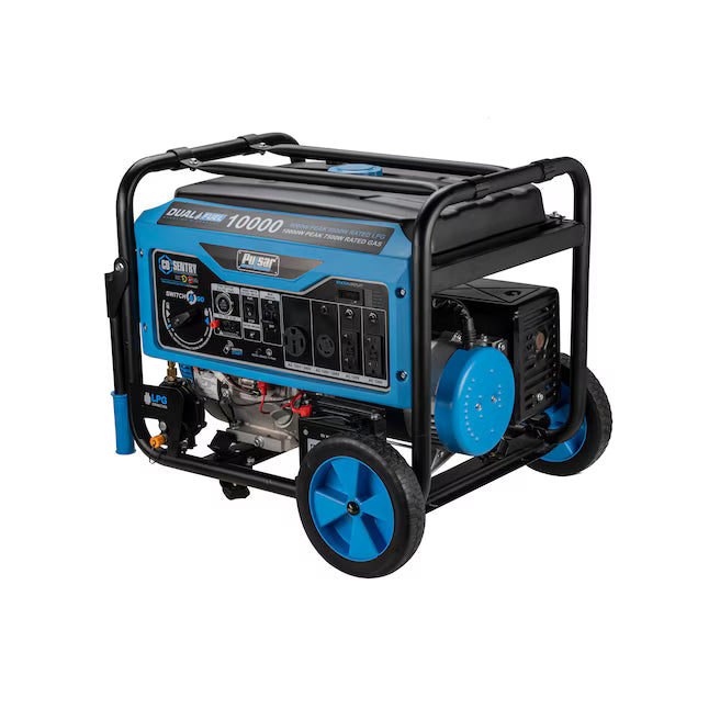 Pulsar Products 10000 Starting / 8000 Running Watt Gasoline/Liquid propane Dual fuel Portable Generator [FBM-305]