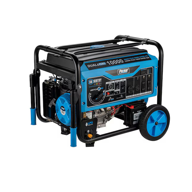 Pulsar Products 10000 Starting / 8000 Running Watt Gasoline/Liquid propane Dual fuel Portable Generator [FBM-305]