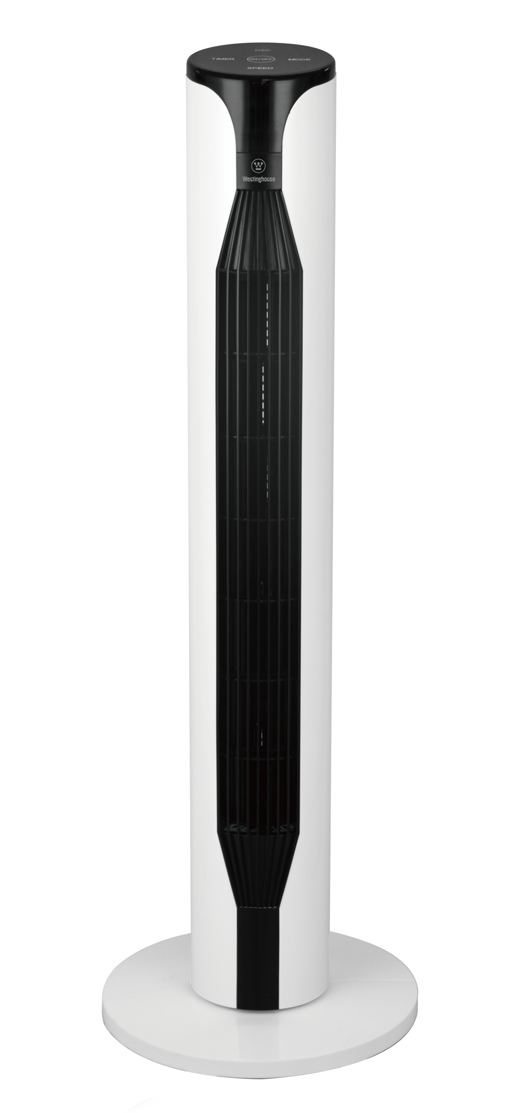 Westinghouse 36-in Indoor Oscillating Tower Fan, in White with Remote FBM-098