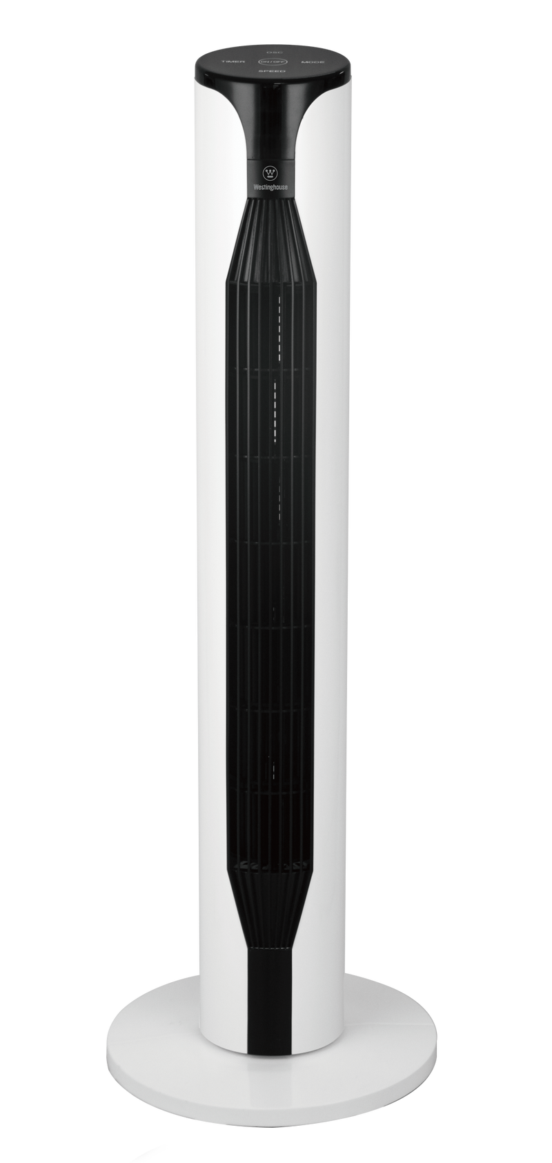 Westinghouse 36-in Indoor Oscillating Tower Fan, in White with Remote