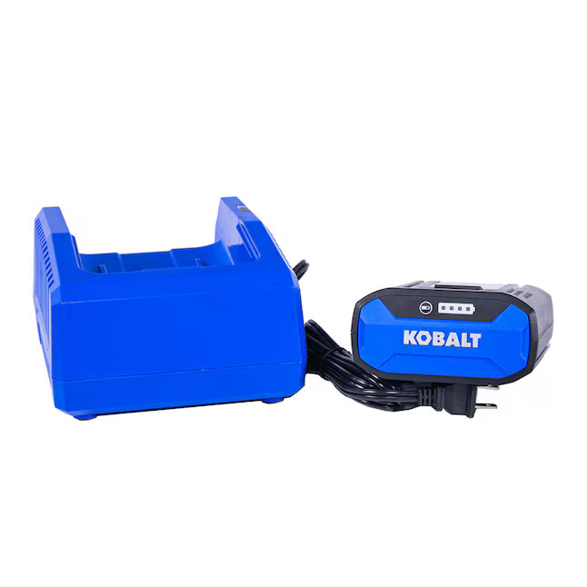 Kobalt Gen4 40-volt 520-CFM 120-MPH Battery Handheld Leaf Blower 4.0 Ah Battery Included Charger Included