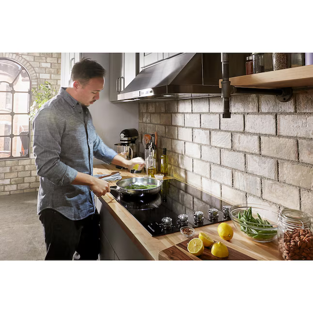 KitchenAid 30-in 5 burners Smooth Surface (Radiant) Black Electric Cooktop, KCES550HBL/00 *JR2508, Retail: $1,599.00, FINAL PRICE: $849.99 + TAX