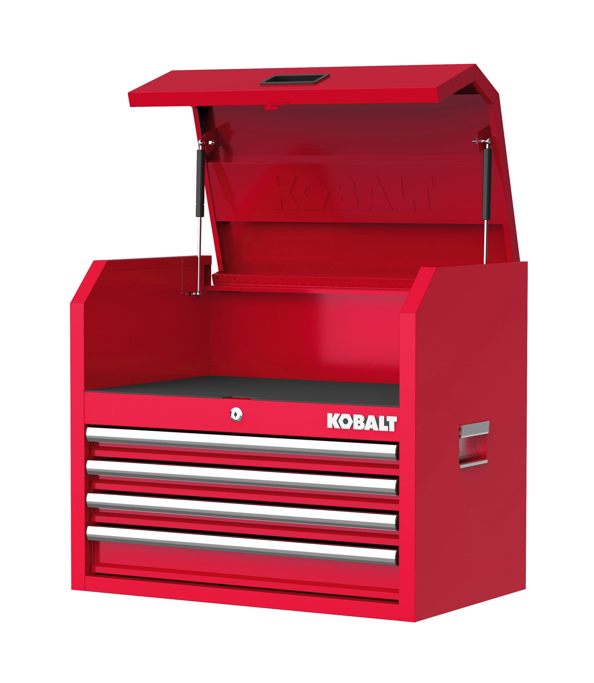 Kobalt 26-in W x 22-in H x 16-in D 4 -Drawer Steel Tool Chest ( Red )
