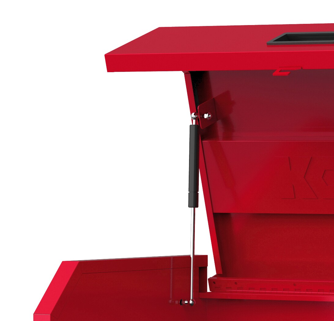 Kobalt 26-in W x 22-in H x 16-in D 4 -Drawer Steel Tool Chest ( Red )