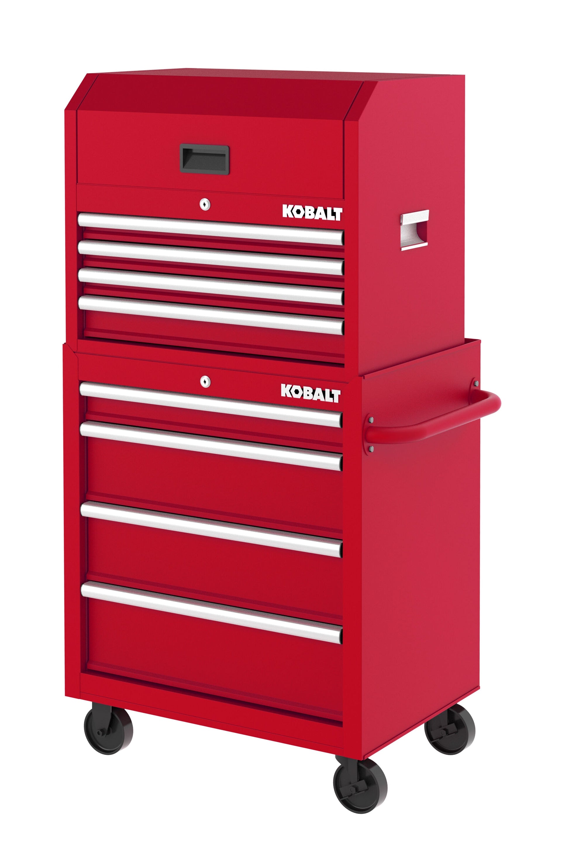 Kobalt 26-in W x 22-in H x 16-in D 4 -Drawer Steel Tool Chest ( Red )