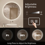 Helena 32-in Frameless LED Mirror with Defogger MA05R32TD-OL