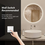 Helena 32-in Frameless LED Mirror with Defogger MA05R32TD-OL