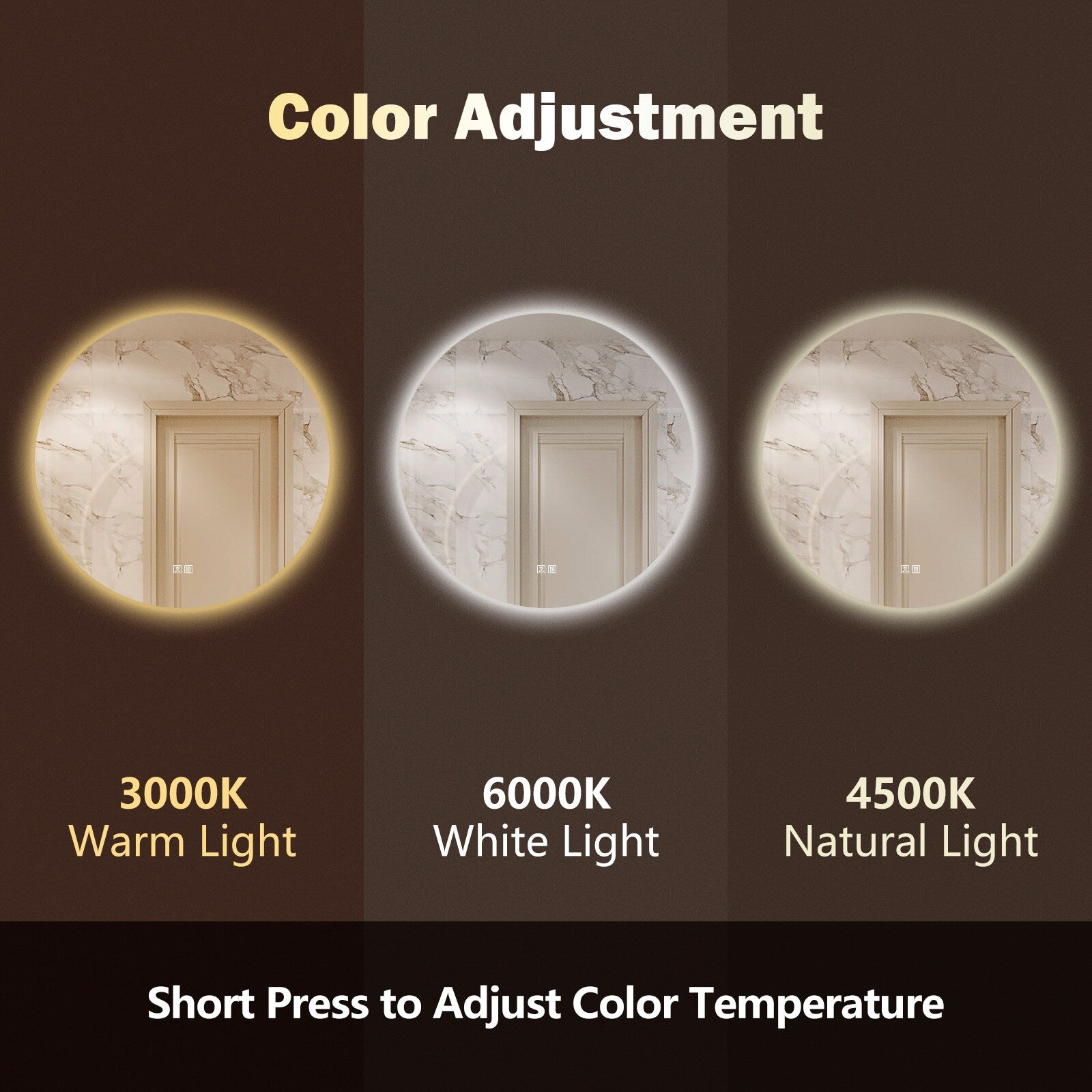 Helena 32-in Frameless LED Mirror with Defogger MA05R32TD-OL, FINAL PRICEl: $219.99 + TAX