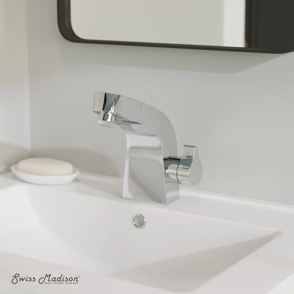 Swiss Madison Virage Single Control Faucet in Polished Chrome, SM-BF70C, MSRP: $186.63, FINAL  PRICE: $74.99 + TAX