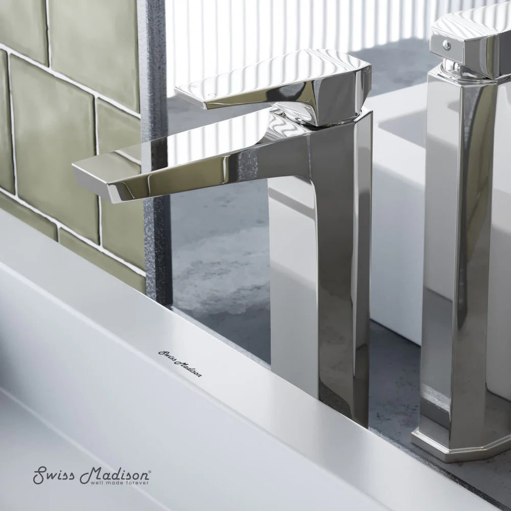 Swiss Madison Voltaire Vessel Faucet in Polished Chrome, SM-BF41C, MSRP: $216.66, FINAL  PRICE: $99.99 + TAX
