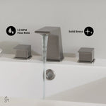 Swiss Madison Carre Widespread Faucet in Brushed Nickel, SM-BF32BN, MSRP: $271.48, FINAL  PRICE: $89.99 + TAX