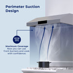 Hauslane 30 inch Ducted 525-CFM Stainless steel Under Cabinet Range Hood