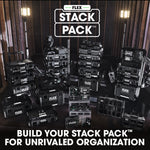 FLEX STACK PACK Plastic Level holder (1) 2-Piece FLEX Stack Pack level holder and installation accessories