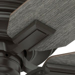 Hunter Maya 54-in Noble Bronze Ceiling Fan With Light and Pull Chain Included