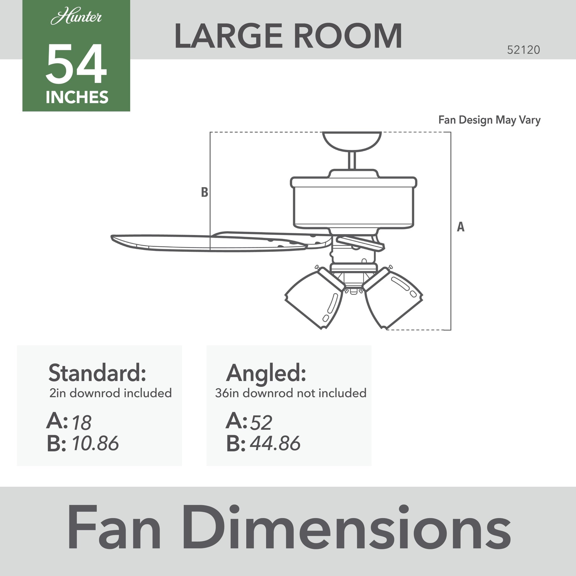 Hunter Maya 54-in Noble Bronze Ceiling Fan With Light and Pull Chain Included