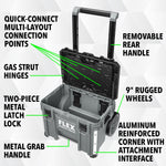FLEX STACK PACK Rolling Tool Box 22-in W x 26.3-in H x 19.2-in D Metal Rolling Tool Box