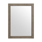 Ellen DeGeneres Valerosa 22-in x 30-in Framed Bathroom Vanity Mirror (Rustic Taupe Oak), 1658MR-22-267, FINAL PRICE: $39.99 + Tax
