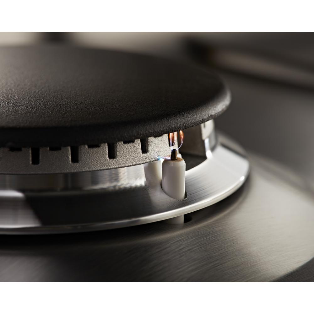 KitchenAid 36-in 5 burners Stainless steel Gas Cooktop