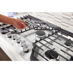 Whirlpool 36-in 5 burners Stainless steel Gas Cooktop (Griddle Included), WCG97US6HS00, FINAL PRICE: $799.99 + TAX