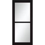 LARSON Tradewinds Selection 32-in x 81-in Black Aluminum Storm Door Full-view with Retractable Screen (Handle Not Included), 14604051 *HD2408, Retail: $406.21, FINAL PRICE: $259.99 + TAX