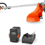 Husqvarna 330iKL 40-volt 18-in Straight Shaft Attachment Capable Battery String Trimmer 4 Ah (Battery Included) (Charger Included)