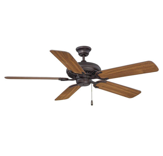 52-SGC-5RV-13 Pine Harbor 52-inch Indoor Ceiling Fan English Bronze CLEARANCE (Fan Only No Light Kit) (Loc: Rug 4-2)