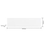 ***PER BOX** Daltile Vitruvian White Glossy 4x16 VV104161P Glazed Ceramic Wall Tile, 34pcs, 14.64sf - Retail:$3.29/sf - SPECIAL: $1.98/sf Loc: MT1-B