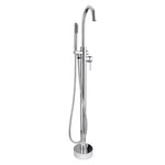 Woodbridge Freestanding Tub Faucet Bathtub in Chrome with Hand Shower