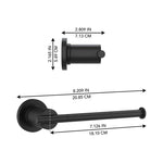 Ellen DeGeneres Tossana Toilet Paper Holder – Matte Black, 2014ATP-122, FINAL PRICE: $14.99 + Tax