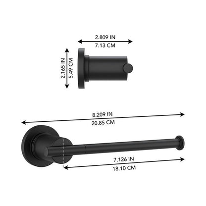 Ellen DeGeneres Tossana Toilet Paper Holder – Matte Black, 2014ATP-122, FINAL PRICE: $14.99 + Tax