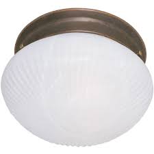 FLUSH MOUNT White Ribbed Marble BROWNSTONE, 6-400-7-BN, 400-BN, 69-LI400-BN, MSRP: $32.00, WHOLESALE: $16.00, Loc: C-7, Final: $6.00, Clearance!