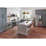 LG 30-in 5 burners 2.6-cu ft / 4.3-cu ft Air Fry Convection Oven Freestanding Double Oven Gas Range (PrintProof Stainless Steel), LTGL6937F/00 *JR2508, Retail: $3,799.00, FINAL PRICE: $1,799.99 + TAX