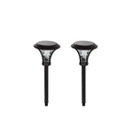 Harbor Breeze 2 -Pack Path Light 25 -Lumens Black Solar LED Outdoor Path Light Kit ( 3000-K ), RETAIL: $29.98, FINAL PRICE: $16.99 + TAX