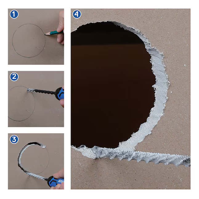 Kobalt Saw - 7" Inch Spiral Jab Saw Carbon Steel Blade, 68554 5024415 *JR24, MSRP: $9.98, Final Price: $4.99 +Tax