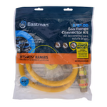 EASTMAN 48-in 3/4 -in MIP Inlet x 3/4 -in MIP Outlet Corrugated Stainless Steel Gas Appliance Installation Kit, 30YE54V45048K #5137068  *JR2512, Retail: $39.98, FINAL PRICE: $27.99 + TAX