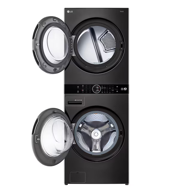 LG Ventless Heat Pump WashTower Stacked Laundry Center with 4.5-cu ft Front load Washer and Electric 7.2-cu ft Dryer, WKHC202HBA *JR2509, Retail: $3,099.00, FINAL PRICE: $1,599.99 + TAX